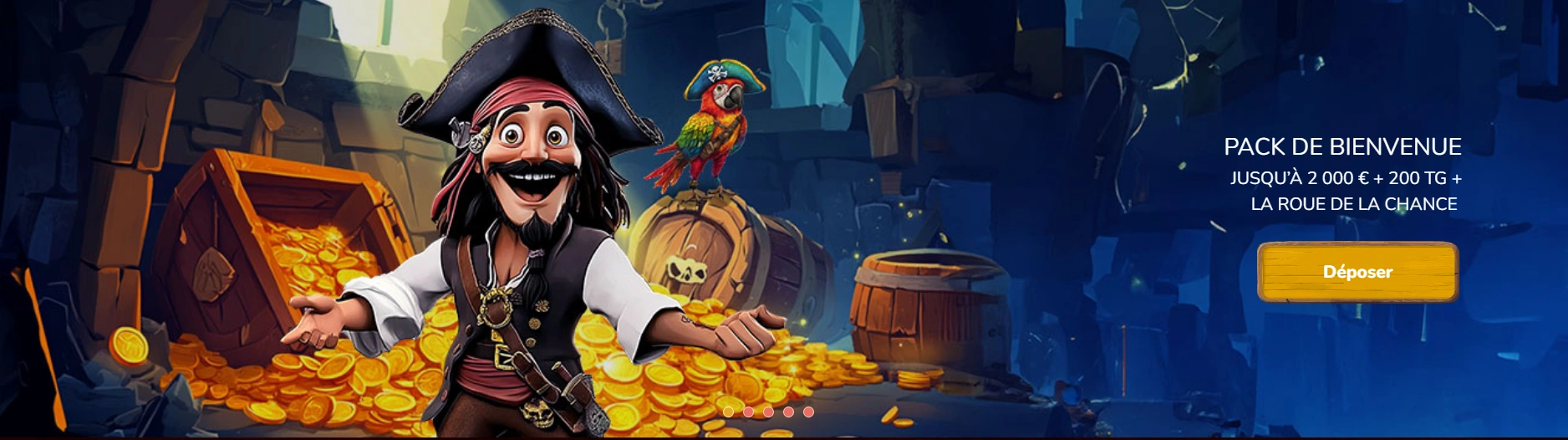 Pirate Spins Banner