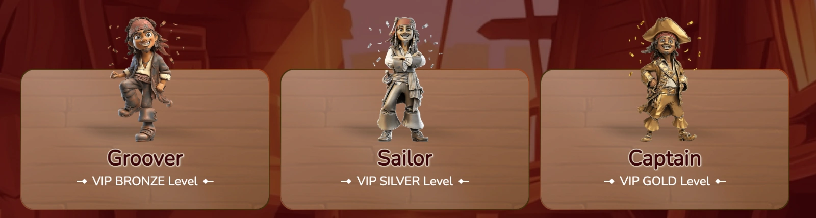 VIP bonus at piratespin